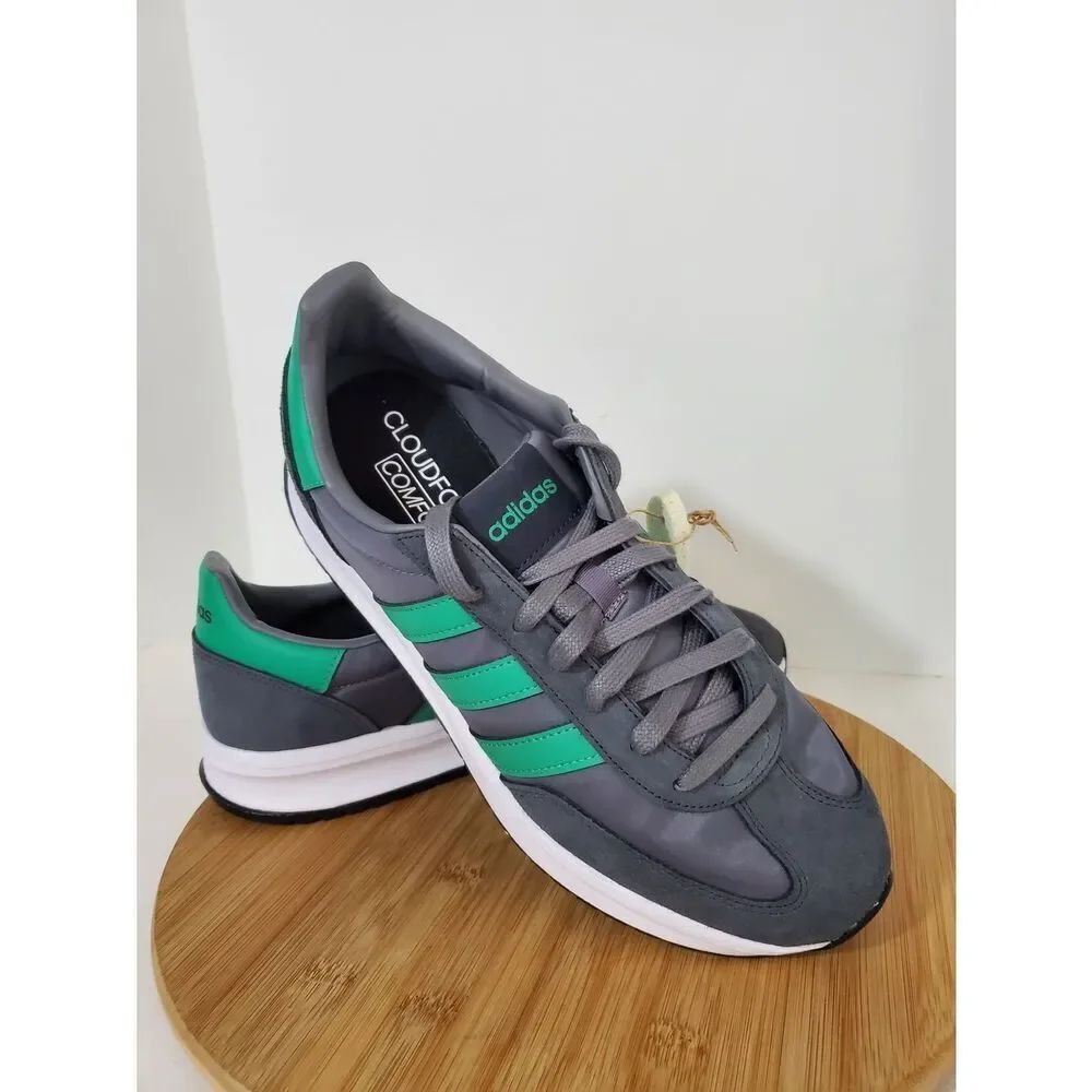 adidas Run 70s 2.0 Sneakers Grey Green Men's 12 NIB
